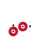 Conjunto 2 Anéis p/ Pénis Stay Hard Donut Oversized Vermelho Os anéis para pénis Stay Hard Donut Oversized podem ser utilizados no pénis e/ou testículos e são feitos a partir do seu material favorito, super flexível e seguro para o corpo, TPE. 20% mais grossos que os clássicos ané