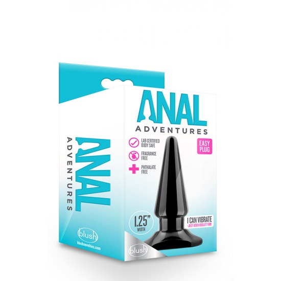 Para todos os que procuram novas sensações e prazeres a solo ou acompanhado! A Anal Adventures oferece opções anatomicamente direcionadas por onde escolher.O Easy Plug é perfeito para uma introdução ao prazer anal. A sua