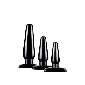 Kit Plugs Anais Basic Anal Adventures Preto