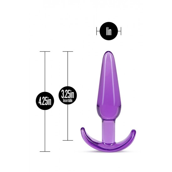 O plug anal B Yours Slim foi projetado para oferecer conforto prazer! A ponta cónica permite que o plug deslize com facilidade. Em material macio e flexível. Com uma base segura é fácil de usar e confortável para sentar.