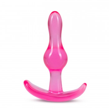 B YOURS CURVY ANAL PLUG PINK