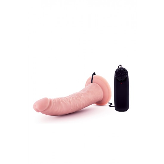 Seja um bom anfitrião e receba de braços abertos o Dr. Skin em sua casa! Vibrador realista com cabeça e corpo proeminente. Com forte base de sucção para que possa desfrutar de excitantes aventuras "mãos-livres", ligeira