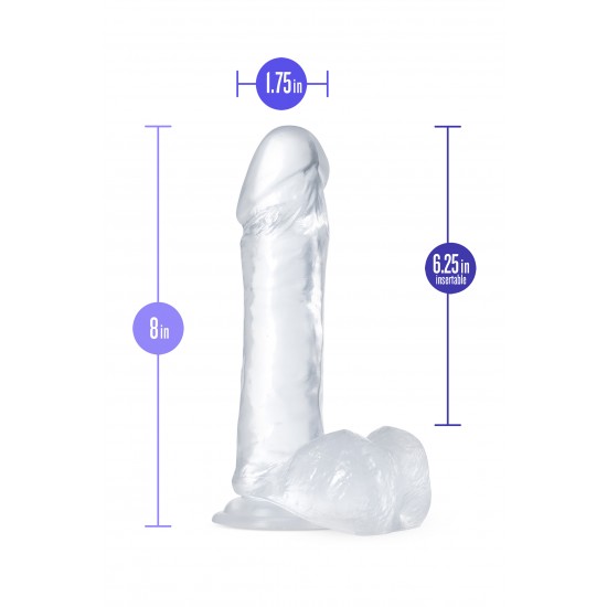O Blush B Yours Diamond Glimmer é um dildo lindo e realista com uma base de ventosa resistente que se fixa em qualquer superfície lisa e plana para momentos a sós. Também é compatível com arnês para diversão em casal! Co