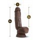 Os Dildos Posáveis ​​Dr. Skin Plus são incrivelmente realistas e vêm com um eixo posável que mantém a posição desejada dentro do seu corpo para conforto durante a brincadeira, se adaptando para seu prazer. Sensa Feel Plu