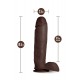 AU NATUREL HUGE 10 DILDO CHOCOLATE AU NATUREL HUGE 10 DILDO CHOCOLATE