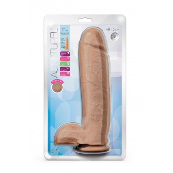 AU NATUREL HUGE 10 DILDO MOCHA