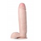 AU NATUREL HUGE 10 DILDO VANILLA