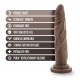 O médico vai te atender agora! O Dr. Carter é meticulosamente criado para parecer incrivelmente realista. Construído com uma potente ventosa, você pode fixar este dildo Dr. Skin em qualquer superfície lisa e limpa para b