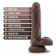 O médico vai te atender agora! O Dr. Daniel é meticulosamente criado para parecer incrivelmente realista. Construído com uma potente ventosa, você pode fixar este dildo Dr. Skin em qualquer superfície lisa e limpa para b