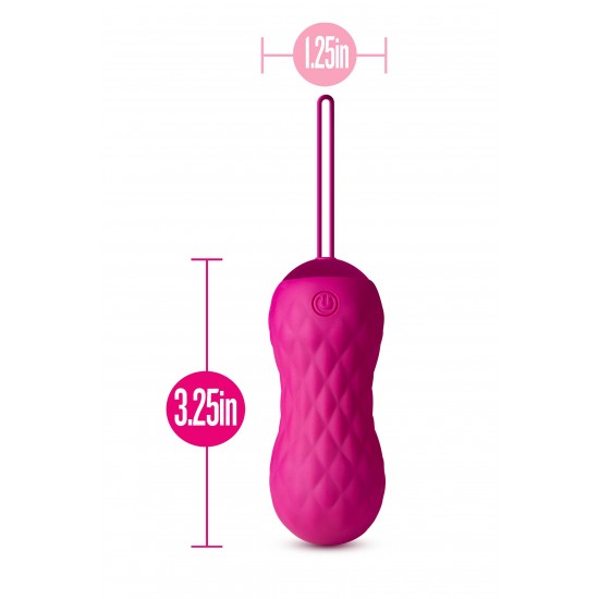Viva exuberantemente! O Lush Carina está aqui para proporcionar prazer com 7 funções giratórias e vibratórias que movem as pontas arredondadas e texturizadas dentro de você para sensações adicionais durante o uso!&n