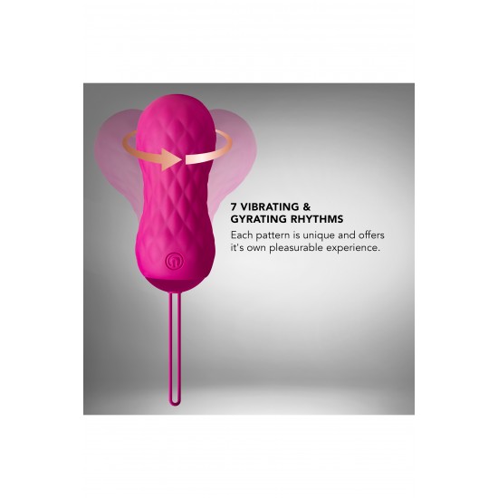 Viva exuberantemente! O Lush Carina está aqui para proporcionar prazer com 7 funções giratórias e vibratórias que movem as pontas arredondadas e texturizadas dentro de você para sensações adicionais durante o uso!&n