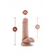 DR. SKIN DR. JEFFREY 6.5 INCH DILDO WITH BALLS BEIGE