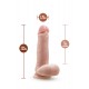 DR. SKIN DR. PAUL 7.25 INCH DILDO WITH BALLS BEIGE