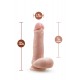 DR. SKIN DR. PAUL 7.25 INCH DILDO WITH BALLS BEIGE