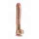 DR. SKIN DR. MICHAEL 14 INCH DILDO WITH BALLS BEIGE