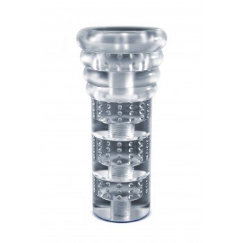 Masturbador RIZE LUZ -SELF LUBRICATING- CLEAR