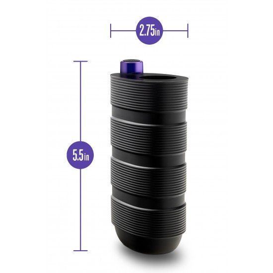 MASTURABADOR M ELITE PLATINUM STROKER BLACK Strōk é um Stroker versátil e de outro mundo com uma sensação realista que vai te surpreender! Se as vibrações não forem suficientes, as três câmaras de saliências e protuberâncias farão o trabalho! Segure-o com a força