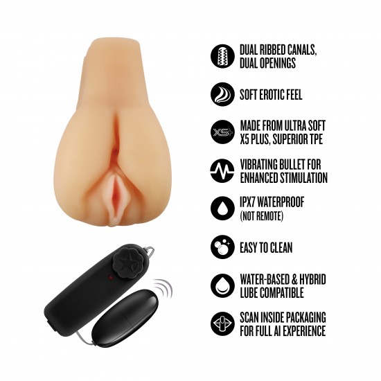 Conheça Jordyn, a sua garota dos sonhos com inteligência artificial, ansiosa para realizar seus desejos. Feita à mão com precisão a partir do material superior X5 Plus, esta masturbadora em tamanho real possui entradas d