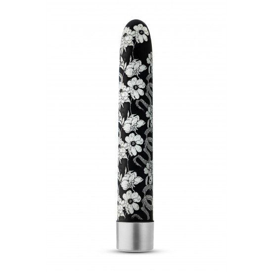 Apresentando The Collection Eden, o vibrador fino definitivo projetado para elevar o seu prazer. Com a tecnologia RumbleTech, experimente vibrações profundas e estrondosas e desfrute de 10 funções de vibração. 