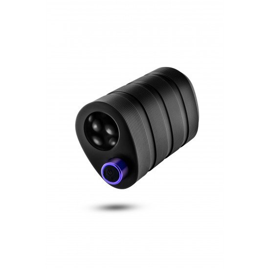 MASTURABADOR M ELITE PLATINUM STROKER BLACK Strōk é um Stroker versátil e de outro mundo com uma sensação realista que vai te surpreender! Se as vibrações não forem suficientes, as três câmaras de saliências e protuberâncias farão o trabalho! Segure-o com a força