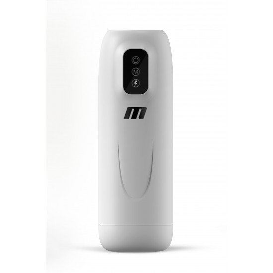 MASTURBADOR M FOR MEN ROBO-BATOR O M for Men Robo-Bator está armado para oferecer um mundo de poder sexual! Este poderoso masturbador masculino vem altamente equipado com duas funções de desempenho de elite, incluindo 7 modos de vibração e 7 modos de to