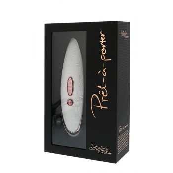 Estimulador Clitóris Pret-a-Porter Satisfyer Luxury Branco