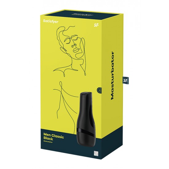 Masturbador Masculino Men Classic Satisfyer Preto