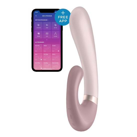 SATISFYER HEAT WAVE MAUVE SATISFYER HEAT WAVE MAUVE