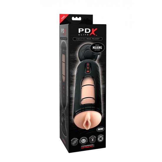 Masturbador Realista Vagina Mega Milker Elite PDX Masturbador Realista Vagina Mega Milker Elite PDX