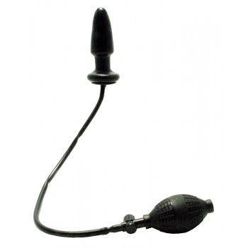 Plug Anal Insuflável Fanny Hills Preto