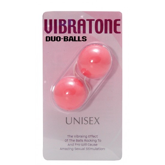 Duas Bolas com bolas no interior de aço para um prazer ininterrupto, com uma corda de nylon forte Uni sexo