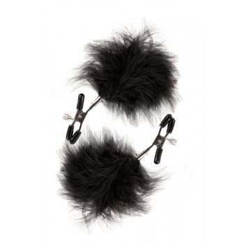 Pinças para Mamilos Plumas Feathered Guilty Pleasure Preto