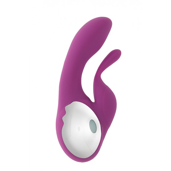 Chegou a marca de vibradores dedicada somente ao prazer das mulheres!Recheie os seus desejos com prazeres que a envolvem e viaje num mundo de satisfação.O brinquedo Naghi No.4 é um vibrador feito em silicone, com dois po