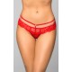 G-String SM Tanga rendada aberta na virilha e com cintura dupla.