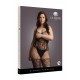 Lace and Fishnet Bodystocking - Black - OSX Lace and Fishnet Bodystocking - Black - OSX