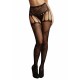 Crotchless Cut-Out Pantyhose - Black - O/S Realistico como pele natural macia, veias e contornos. Multivelocidades. Não tóxico. Usa: 2 x AA