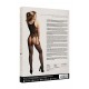 Lace suspender bodystocking with round neck - Black - O/S Lace suspender bodystocking with round neck - Black - O/S