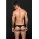 Tanga Masculina Microfibra c/ Riscas Envy Preto L/XL