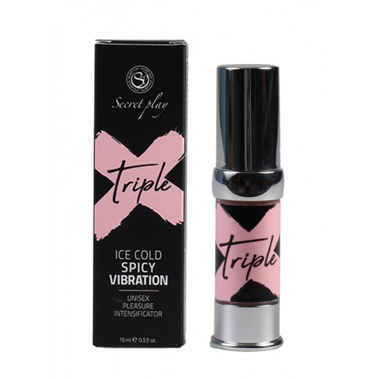 Gel Estimulante Unissexo TripleX 15ml Gel Estimulante Unissexo TripleX 15ml