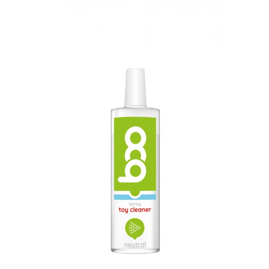 O spray de limpeza da Boo é um produto adequado para a higienização e desinfecção dos seus brinquedos eróticos.Este spray reduz o odor e ao limpar os seus brinquedos com ele irá produzir um efeito antiviral enquanto pres