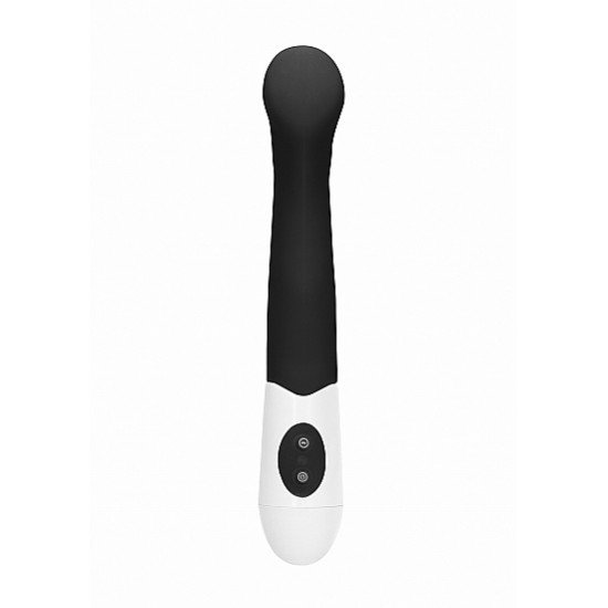 Vibrador Clássico Silicone Flat GC 19cm Preto Vibrador Clássico Silicone Flat GC 19cm Preto