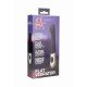 Vibrador Clássico Silicone Flat GC 19cm Preto Vibrador Clássico Silicone Flat GC 19cm Preto