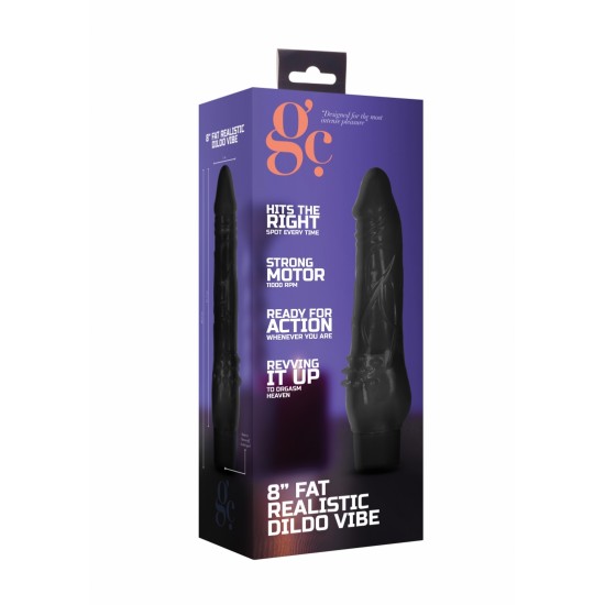 Um brinquedo erótico que não vai desapontar!!Vibrador multispeed, de 17.5cm, com aparência realista (cabeça pormenorizada e veias) e saliências no final do corpo para uma estimulação mais pormenorizada do clitóris.