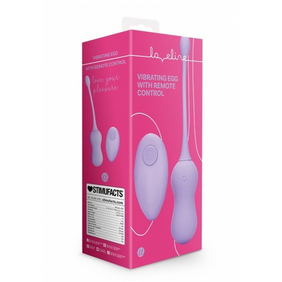  Vibrating Egg with Remote  Control - Violet Harmony
