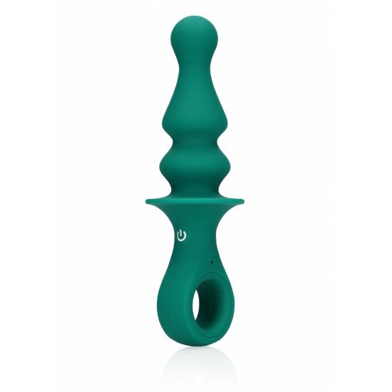 Este Vibrador Anal em Forma de Peão foi projetado para proporcionar vibrações prazerosas e proporcionar estimulação anal intensa, maximizando o prazer em momentos íntimos. Descubra infinitos momentos de alegria e surpres