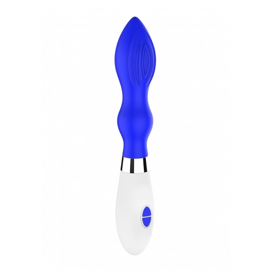 Astraea - Ultra Soft Silicone - 10 Velocidades - Royal Blue Astraea apresenta ondulações de massagem e um topo mais grosso para avançar seu prazer a toda velocidade. Oferecendo 10 velocidades diferentes (a 5200rpm!), este vibrador irá ajudá-lo a alcançar um prazer inacreditável.