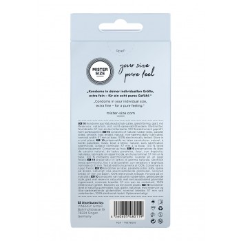 Mister Size 57 mm 10 pack