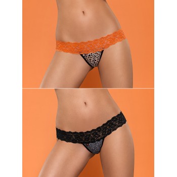 Conjunto Lacea Tanga Pack Animal S/M