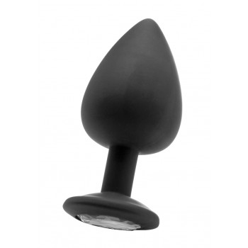 Plug Anal Extra Grande Diamond Preto