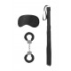Introductory Bondage Kit #1 Você já fantasiou sobre um jogo sexy de submissão e domínio? Então este será o começo perfeito para você! Certifique-se de que seu escravo amoroso ouça todas as suas instruções enquanto você os provoca e os seduz. Algeme